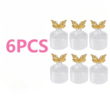 1/6/12pcs Butterfly Shaped Box, Candy Box, Transparent Storage Box, Reusable, Suitable For Weddings, Parties, Gatherings, Table Decorations, Etc - Multicolor - View 17