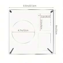Marco de fotos de disco CD, soporte de exhibición de acrílico HD, caja de almacenamiento de polvo de pequeña tarjeta de álbum de registro, soporte de exhibición de tarjeta de foto de álbum de ídolo, marco de fotos, decoración de álbum transparente de acrílico, gran regalo, decoración de hogar y habitación de mesa