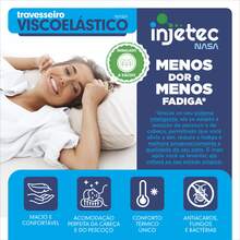 Kit Of 3 NASAA-X 3D Original Premium Viscoelastic Pillows (40X60X13cm) High Anti-Allergic Anti-Mite Soft Pain Relief - 米色 - 查看 5