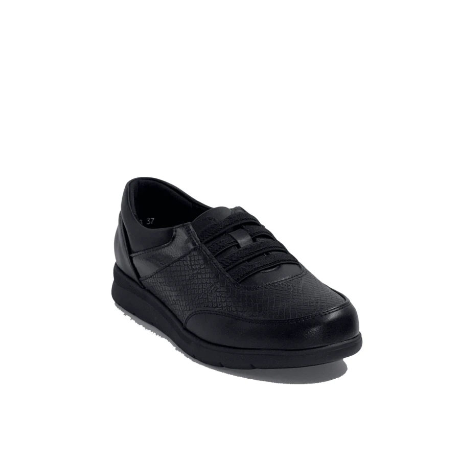 Chaussures décontractées pour femmes - Noir - Voir 1