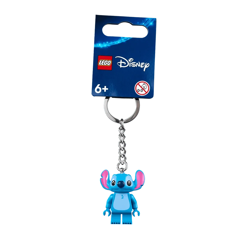  LEGO Stitch Keychain 854319, Cute Cartoon Pendant Keychain