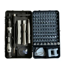 115 In 1 Mini Magnetic Laptop Precision Screwdriver Set, Multi-Function Repair Tool Set For Repairing Compatible With Macbook IPad/Mobile Phone/Computer/Laptop/PC. - Grey - View 2