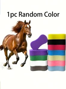 Horse Grooming Sponges For Livestock Cleaning, 1/2/4pcs Premium Horse Bath Sponge, Premium Bath Tools For Dust, Dirt & Debris Removal - Durable, Reusable & Lightweight Horse Cleaning Sponge - Gentle On Skin, Easy To Handle & Store - Ideal For After Ride Horse Cleaning & As Practical Grooming Gift For Horse Owners