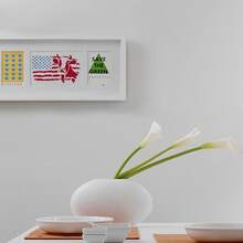 Patriotic American Flag DIY Stencils Set - We The People, Deer, 1776, Cow, Bear, Truck, Sunflower - Reusable Plastic Painting Templates For Wood Canvas Wall Fabric Decor