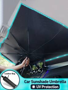 Stay Cool And Protected With 1pc Car Sunshade For Summer - Multicolor - View 13