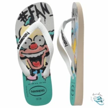 Havaianas Simpsons Casual Flip Flops For Men, Adult, Original - 稻草米色 - 查看 2