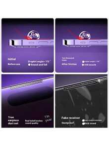 2pcs Tempered Glass Screen Protector, Compatible With IPhone 17 Pro Max/17 Pro/17 Air/17/16/16 Plus/16 Pro/16 Pro Max/15/14/13/12/11 Pro Max/X/XS/XR/Mini/7/8/14 Plus, Also Fits 14/15 Pro Max, Please Provide Phone Model, High-Definition Transparent Screen Film - Clear - View 2