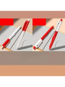 1pc Magic Water Spray Pen - Surprise Color, PVC Joke & Prank Gift, Suitable For Parties And Novelty Fun, Available In Orange/Red/Blue, Water Toy - Multicolor - View 10