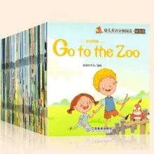 English Graded Reading Materials, Children's English Picture Books, Initiating Enlightenment Education, Early Education Storybooks Set Of 60 Pocket-Style Educational Textbooks, English Picture Books As Children's Gifts, School, Student, Stationery, School Supplies (Styles And Colors Are Random) Halloween, Christmas Gifts, New Year Gifts - Multicolor - View 2