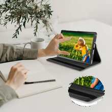 Custodia protettiva in pelle adatta per MatePad Pro11 11 11.5", S SE11, adatta per Honor Pad 8 X9/X8 Pro X8 9 V8 X8a T10s T10 X9A, adatta per Pad Pro 12.7 M10 Plus M10 FHD P12 M9 M8 4th Book Tablet, con supporto rotante