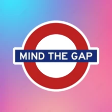 [Mind The Gap 贴纸] 伦敦地铁乙烯基贴纸，哑光饰面，可重复使用，不对称形状，自粘，适用于木材、塑料、玻璃、金属、陶瓷表面，旅行纪念品礼物，Mind The Gap - 彩色 - 查看 11