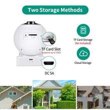 100万像素无线安防摄像头，智能高清安防摄像头，智能WiFi网络摄像头，户外摄像头，无线网络摄像头，全彩夜视，内置热点，循环录像，手机APP控制，兼容iOS、安卓、鸿蒙操作系统，2.4G网络，高清夜视，双向语音，远程监控，移动侦测，警报器 - 彩色 - 查看 8