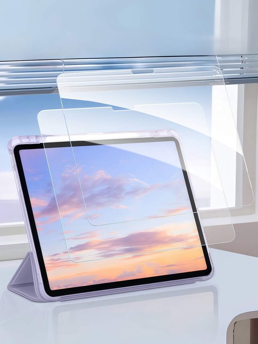 CASECOPS 1片霧面紙感螢幕保護貼，適用於第11/10/9/8/7/6/5代 10.9"/10.2"/9.7" Air7/Air6/Air5/Air4/Air3/Air2/Air1/Pro 9.7"/Pro 10.5"平板電腦，PET材質，無玻璃，適合在平板上書寫與繪圖