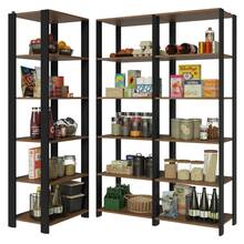 Madesa Multipurpose Kitchen Organizer Cabinet 177cm MN 1 - Multicolor - View 2