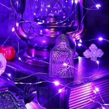1 Set 20m 200 LED Fairy Lights, Red Color, Battery Powered Copper Wire Fairy String Lights, Silver Wire Lights Suitable For Gifts, Decoration For Bedroom, Christmas, Party, Wedding, Center Decor, Halloween, Bouquet, Yard, 3 Meters/5m/10m/15m/20m (Batteries Not Included)