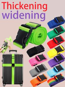 2/4 件行李带，旅行行李箱捆绑带，交叉打包带加厚捆绑带，适用于旅行收纳袋、化妆包、化妆包、度假收纳包、大容量化妆品收纳盒、化妆盒，可装口红、刷子、护肤品、手机、硬币、小物件，适用于家居、礼品、度假和节日万圣节圣诞节多功能用途 - 彩色 - 查看 4