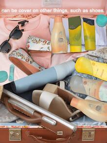 16/12/10/8/4/1pc Leak-Proof Sleeve Travel Containers, Toiletry Lids, Silicone Leak-Proof Tool, Elastic Sleeve Fits Most Bottle Sizes, Colorful Design, Suitable For Men & Women, Travel Essentials, Cruise Essentials, Beach Essentials, Compatible With Travel Organizer - Nhiều màu - Xem 3
