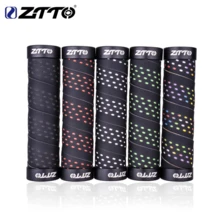Puños de manillar de bicicleta de montaña ZTTO, con bloqueo antideslizante, se ajusta a manillares de 22.2mm, reemplazables, disponibles en negro, rojo, amarillo, verde - Multicolor - Ver 1