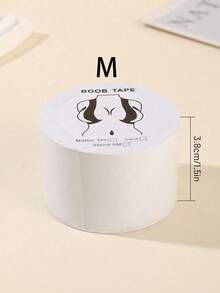 1 rolo Fita Adesiva para Seios Plus Size, Levanta e Firma os Seios, Capa para Mamilos Respirável, Fita Adesiva para Levantar Seios Grandes de Tamanho A-F!