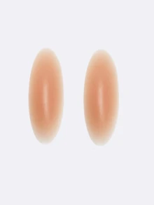 1/2对实心硅胶可重复使用臀垫，隐形臀部增大贴 - 彩色 - 查看 10