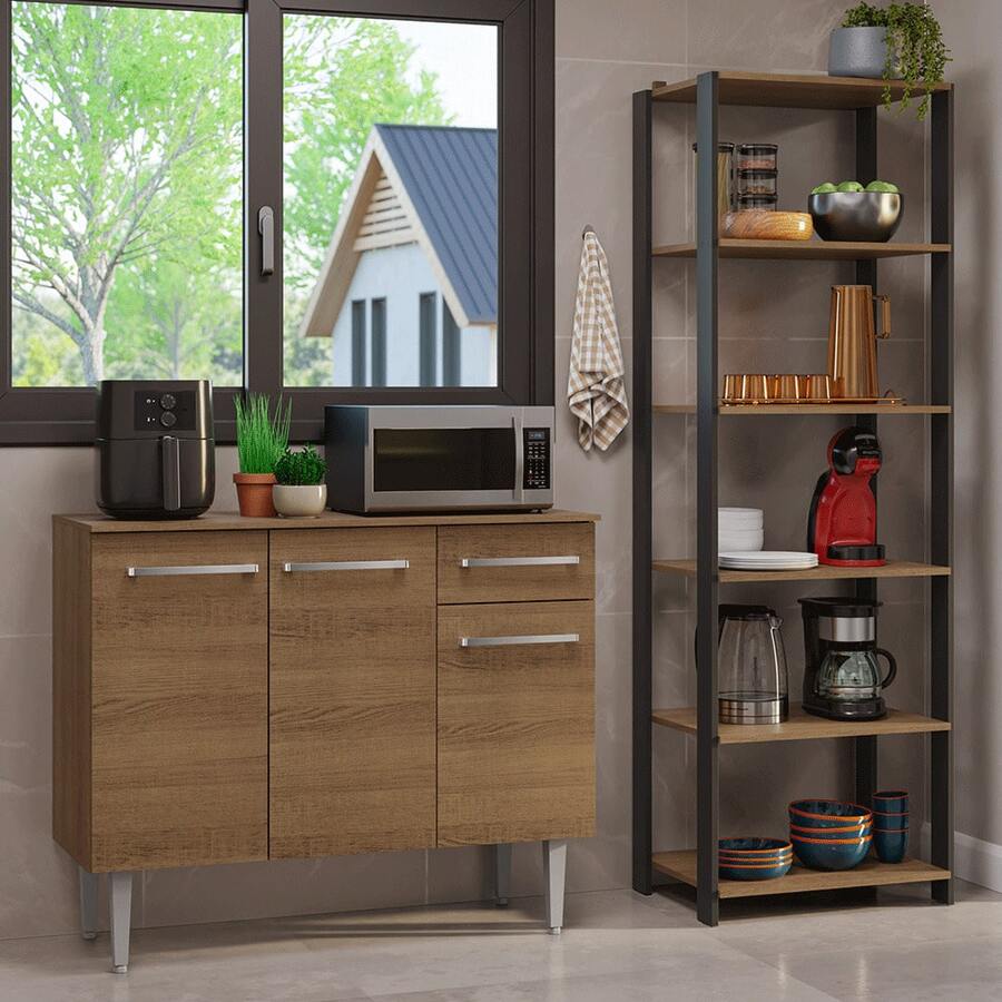 Madesa M01 Under Cabinet Buffet And Kitchen Pantry Kit - Multicolor - View 1