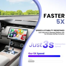 REMAX 无线 CarPlay 适配器，兼容 Apple CarPlay，轻松将有线 CarPlay 升级为无线 CarPlay，即时连接，自动重连，超迷你 CarPlay 适配器，兼容 iPhone，适用于内置 CarPlay 的汽车，超迷你尺寸汽车配件，超级实用的汽车用品 - 均碼 - 查看 5