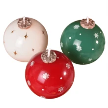 1 قطعة، شمعة كرة عيد الميلاد DIY، شمعة كرة ثلجية عطرية، هدايا عيد الميلاد DIY للأجواء، شمعات ديكور المنزل، زينة المنزل، أجواء احتفالية، هدايا مثالية لديكور غرفة عيد الميلاد