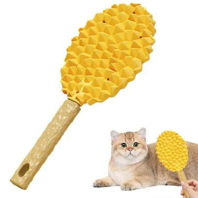1pc Dog Grooming Brushes, Durian Shape Hair Brush For Dogs, Soft Massage Comb With Spray Bottle Pet Supplies With Non-Slip Handle For Indoor Outdoor Travel Home Puppy