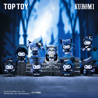 Miniso TOPTOYY Witch's Festival Series Blind Box Collectible Toys, Comes With Character Collection Cards, Cute Girl Gift, Action Figure Decoration