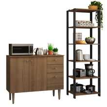 Madesa MM Under Cabinet Buffet And Kitchen Pantry Kit - Multicolor - View 2