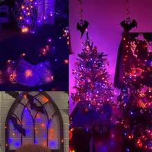 1 Set 20m 200 LED Fairy Lights, Red Color, Battery Powered Copper Wire Fairy String Lights, Silver Wire Lights Suitable For Gifts, Decoration For Bedroom, Christmas, Party, Wedding, Center Decor, Halloween, Bouquet, Yard, 3 Meters/5m/10m/15m/20m (Batteries Not Included)
