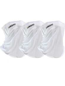 1 件装新款防紫外线冰丝亲肤骑行面罩 - 防风、防尘、透气、清凉多功能面罩围巾 - 彩色 - 查看 14