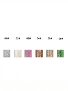 1pc/2pcs 25ml Holographic Glitter Gel, Long-Lasting Waterproof Party Glitter, Suitable For Stage Performance, Mermaid Theme, Dazzling (Some Color Styles Random) - Multicolor - View 3