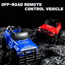 1pc 1/16 Scale Remote Control Off-Road Vehicle, 4-Way Driving, Toy Monster Truck, Rechargeable Racing Car, Children's 4-Direction With LED Lights - Multicolor - View 3