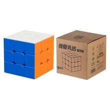 巨型魔方，3厘米/5.6厘米（18厘米）大号3x3速拧魔方，颜色匹配3D感官拼图盒，超大号生日圣诞节礼物，适合儿童和成人，解压玩具，益智玩具 - 彩色 - 查看 1