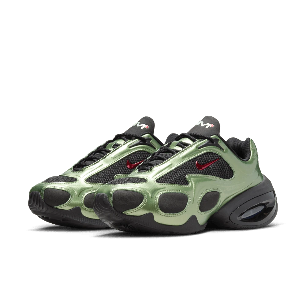 Nike Air Max Muse 百搭舒適耐磨透氣 休閒跑步鞋 女款 黑綠 FV1920-004 - 黑色 - 查看 1