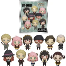 Crunchyroll 1 Peça  Oficialmente Licenciado 3D Espuma Mistério Saco Granel Clipe Ornamento de Moda Fofo Aleatório Um Todos os seus Personagens Favoritos da  Figuras Especiais Raras Chase Loid Forger  e Mais Presentes para Fãs da Família - Multicolorido - Visão 5