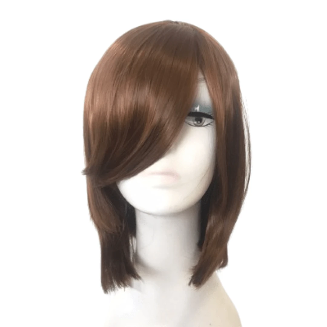 Short Long Bob Wig 40cm - Modern Cut, High Quality Fiber | Yan Hair Various Colors Everyday Fantasy Cosplay - 藍色 - 查看 1