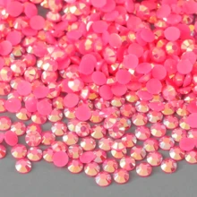 500 peças/1000 peças Strass de Resina DIY Jelly, Strass Redondos Planos Mini, Decoração de Joias e Artesanato, Strass para Capas de Celular, Sapatos, Roupas 2mm/3mm/4mm/5mm/6mm