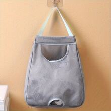 Washable Plastic Bag Dispenser - Wall Mounted Mesh Garbage Bag Dispenser - Multifunctional Kitchen Storage Bag - Washable Plastic Bag Rack Storage Organizer, Suitable For Kitchens Home Decor, Party Storage, Christmas Storage, New Year Storage - Wall-mounted Mesh Trash Bag - View 2