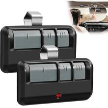 Controlador de puerta eléctrica, mando a distancia para abrir la puerta del garaje, 2 mandos a distancia para abrir la puerta del garaje, mando a distancia y comodidad multifuncional en uno - Negro - Ver 2