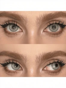 Lalens甜美粉色美瞳，半年抛型，适合深棕色眼睛；Lalens自然蓝色美瞳，半年抛型，适合浅棕色眼睛；Lalens灰色美瞳（6个月抛型），日抛型2片装，柔软材质，适合万圣节角色扮演 - 半年拋 - 查看 30