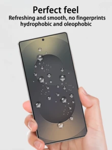 5 Stück Handy Schutzset, bestehend aus 4 Stück kratzfeste gehärtete Glas Bildschirmschutzfolien und 1 Stück schwarze matte stoßfeste Hülle. Essentielle Bildschirmschutzartikel für täglichen Gebrauch, Büro und Zuhause. Wasserdicht, stoßfest, kratzfest.