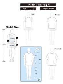Camiseta Casual de Mujer con Estampado Peace y Rayas Verticales Diseño Original y Moderno,Ideal Para el Verano. - Negro - Ver 4