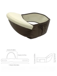 Baby Waist Stool, Lightweight 4-Season Front Carry Wrap, Baby Carrier Backpack