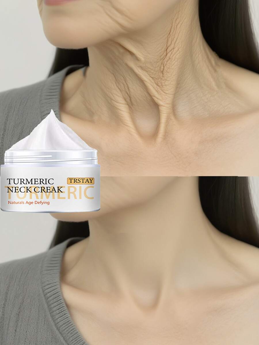 淡化頸紋、緊實、保濕、美化頸部的頸霜,保濕和亮化膚色的頸部面膜 - 彩色 - 查看 1