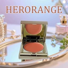 HERORANGE 腮红棒 哑光 咖啡色 显色度 持久不晕染 女士脸眼唇多功能彩妆 秋冬风情 日常适用 便携 初学者适用 生日 情人节 圣诞礼物 - 彩色 - 查看 12