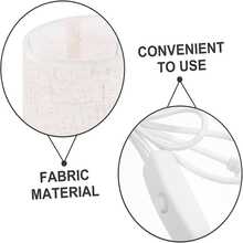 1 قطعة مصباح طاولة خشبي، مصباح مكتب بسيط يعمل بالطاقة USB، إضاءة طاولة LED بإضاءة محيطية دافئة، تحكم بزر، غطاء مصباح من القماش، للقراءة والنوم وديكور غرفة النوم والمكتب المنزلي، قاعدة ثلاثية الأضلاع