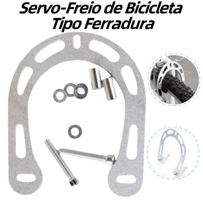 Freio Ferradura De Bicicleta Booster V-brake Alumínio Cores Mtb