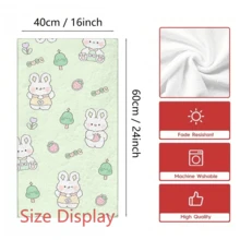 2/4 Stücke Set, Geschirrtücher, Heilende Cartoon Muster bedruckte super saugfähige Mikrofaser Handtücher, moderne Küchentücher zum Kochen und Backen, Geschirrtücher, Putzlappen, Handtücher, Teehandtücher, ultra weich und hochsaugfähig, Küchendekoration, Geschenke für Nachbarn, Mütter, Geburtstage, Einweihungsgeschenke für Freunde, Küchenutensilien, tägliche Notwendigkeiten